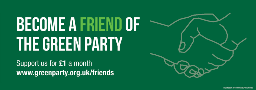 Become A Friend Of The Green Party